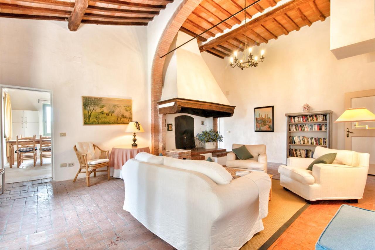 Appartamenti Villa La Fonte San Gimignano Dış mekan fotoğraf