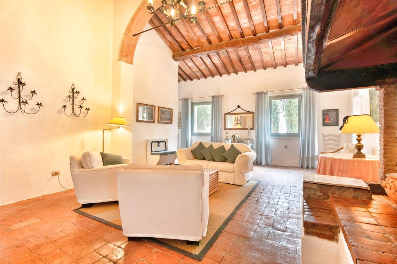 Appartamenti Villa La Fonte San Gimignano Dış mekan fotoğraf