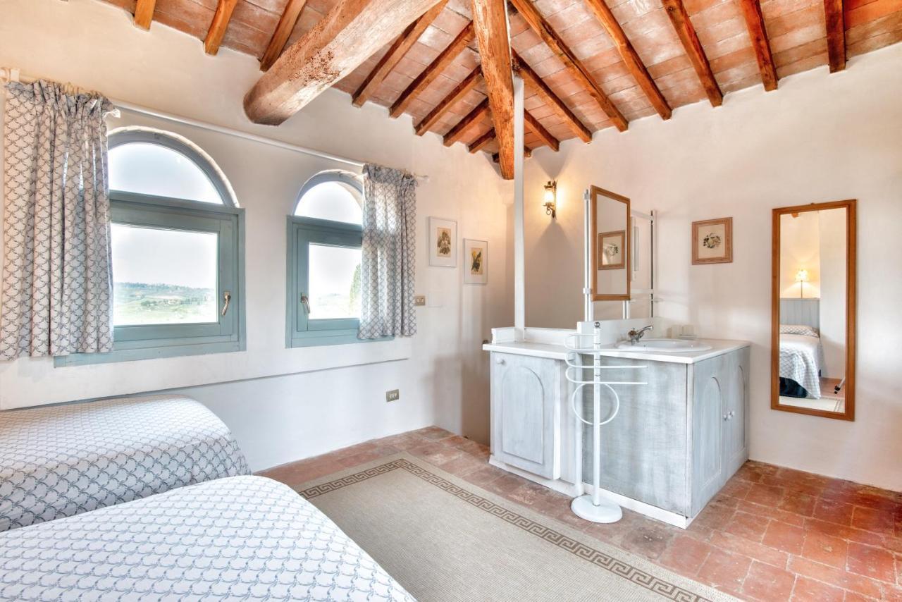 Appartamenti Villa La Fonte San Gimignano Dış mekan fotoğraf