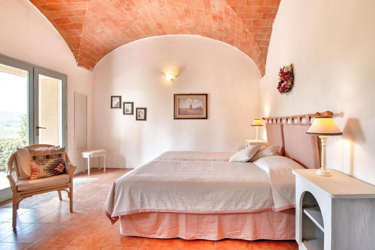Appartamenti Villa La Fonte San Gimignano Dış mekan fotoğraf