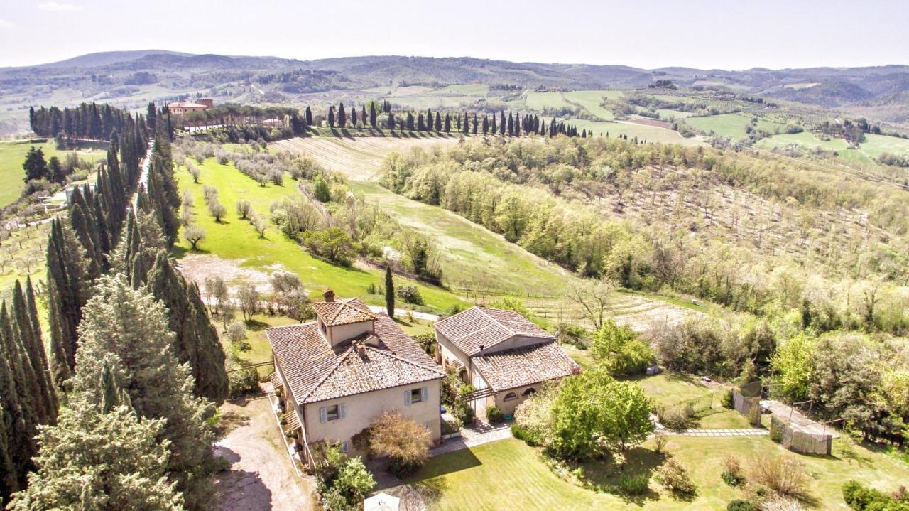 Appartamenti Villa La Fonte San Gimignano Dış mekan fotoğraf
