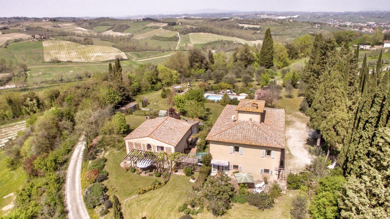 Appartamenti Villa La Fonte San Gimignano Dış mekan fotoğraf