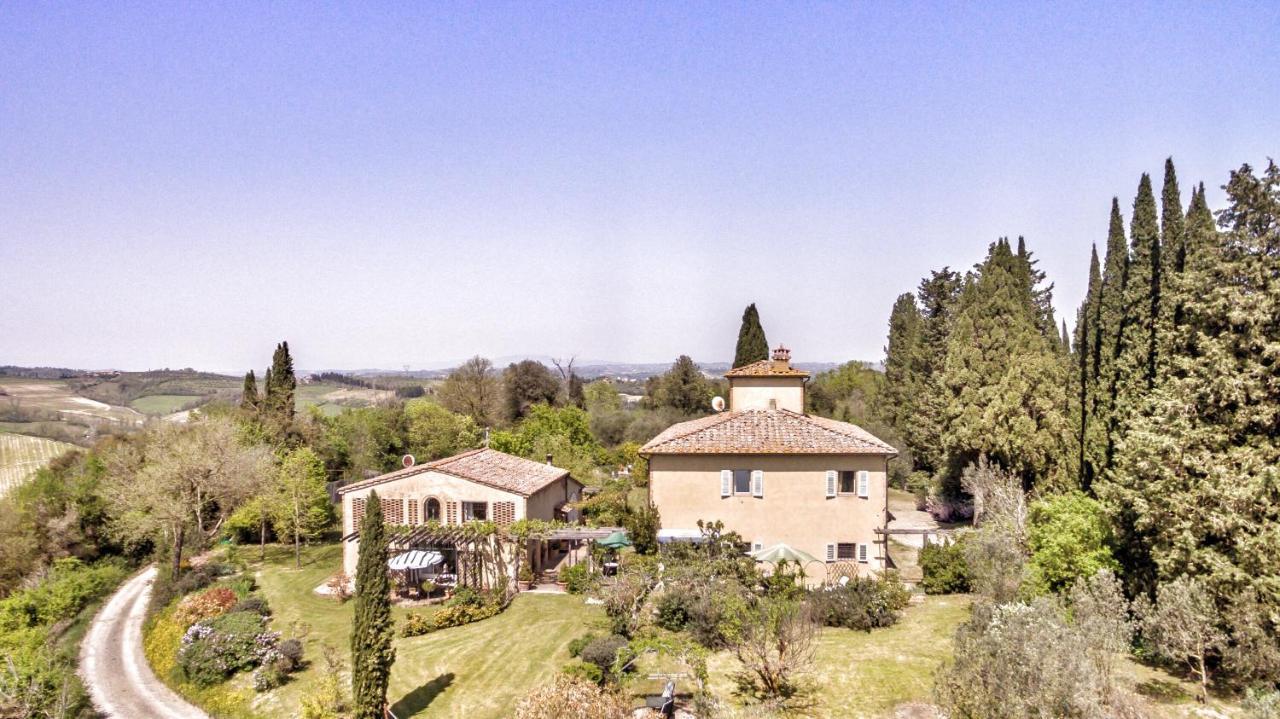 Appartamenti Villa La Fonte San Gimignano Dış mekan fotoğraf